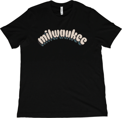 T-Shirt Black / XS Milwaukee Wisconsin T-Shirt