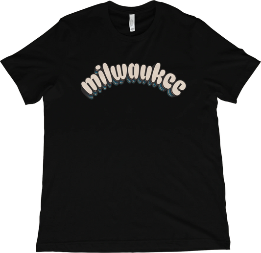 T-Shirt Black / XS Milwaukee Wisconsin T-Shirt