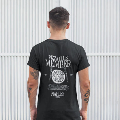 T-Shirt Black / XS Naples: Pizza Club Member T-Shirt