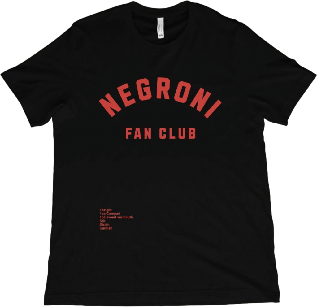 T-Shirt Black / XS Negroni Fan Club T-Shirt