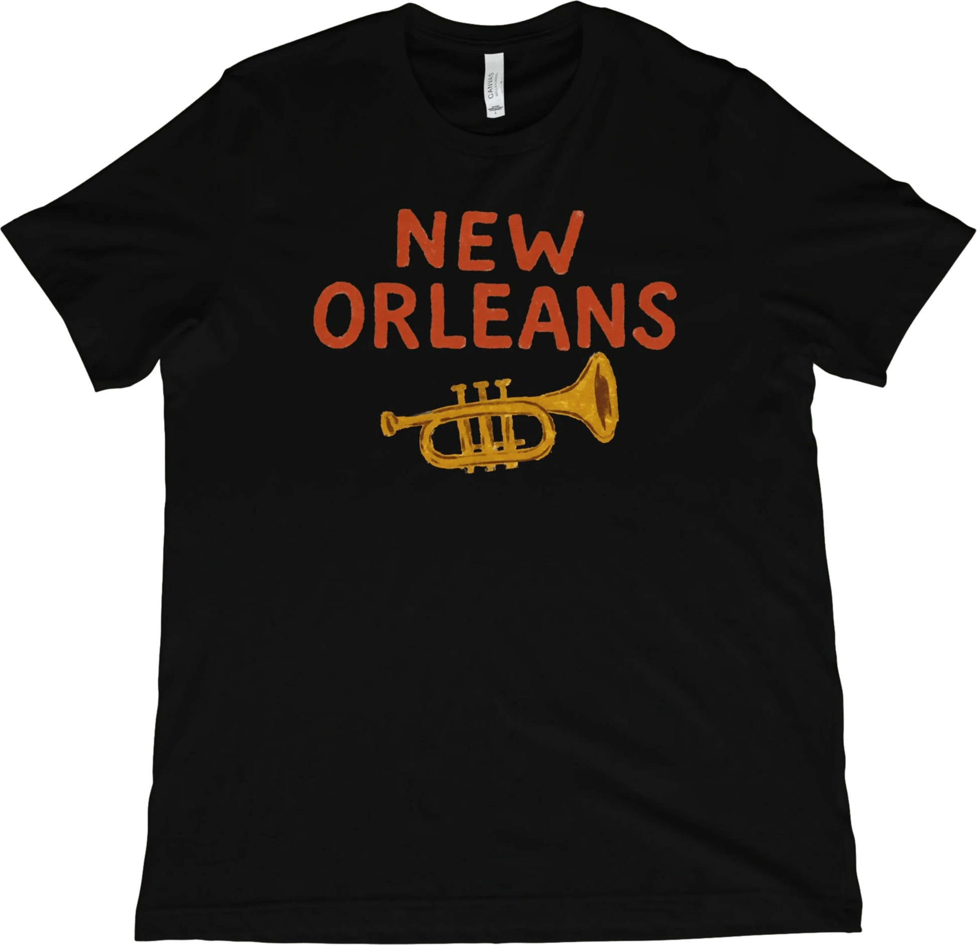 T-Shirt Black / XS New Orleans Louisiana Jazz T-Shirt