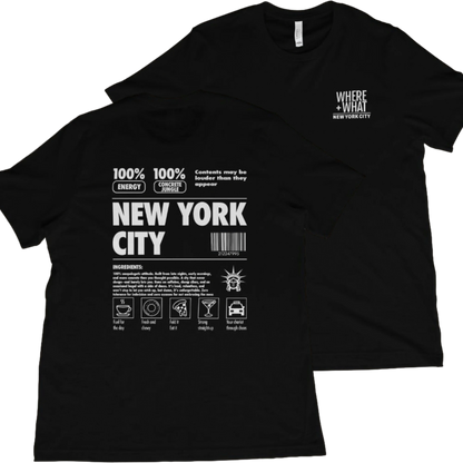 T-Shirt Black / XS NYC Definition T-Shirt