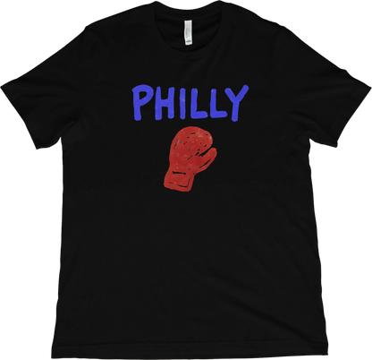 T-Shirt Black / XS Philly Boxing Glove T-Shirt