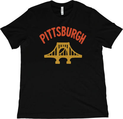 T-Shirt Black / XS Pittsburgh Steel Bridge T-Shirt