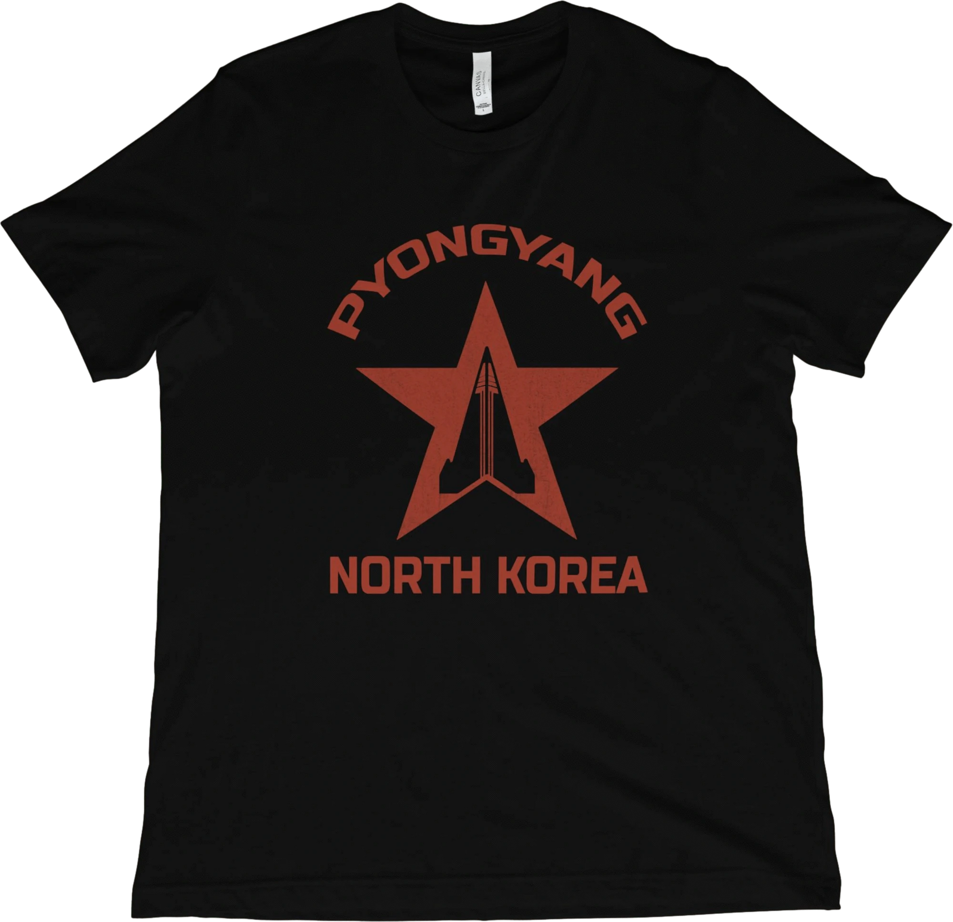 T-Shirt Black / XS Pyongyang North Korea T-Shirt