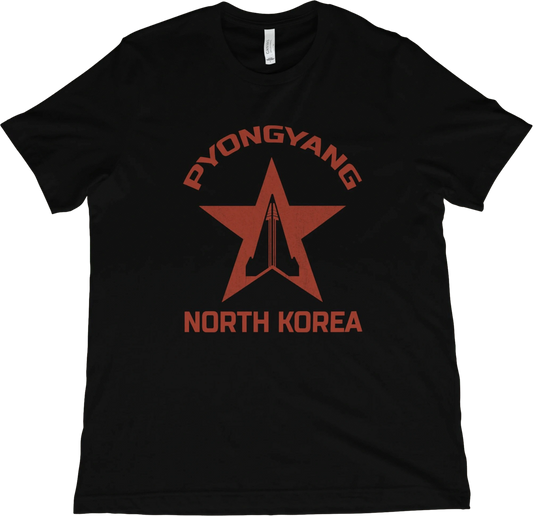 T-Shirt Black / XS Pyongyang North Korea T-Shirt