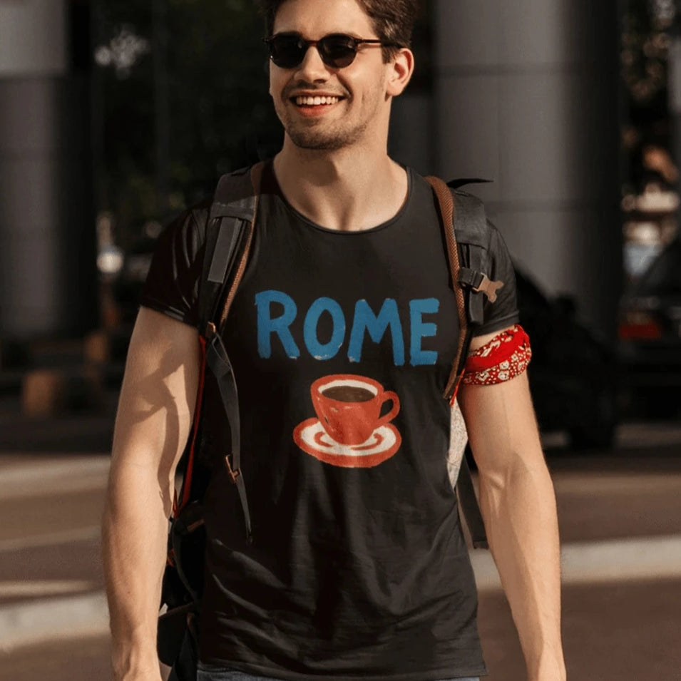T-Shirt Black / XS Rome Espresso T-Shirt