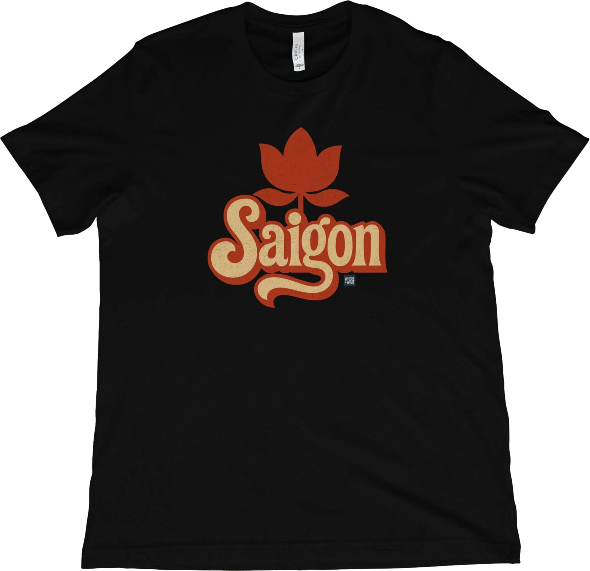 T-Shirt Black / XS Saigon Vietnam T-Shirt
