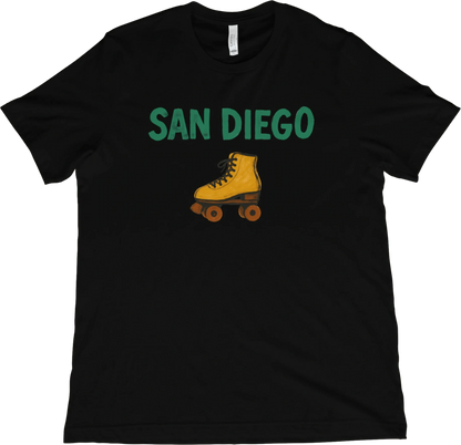 T-Shirt Black / XS San Diego Roller Skate T-Shirt