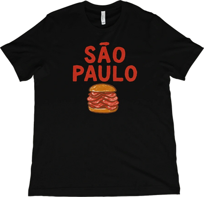 T-Shirt Black / XS Sao Paulo Brazil Mortadella T-Shirt