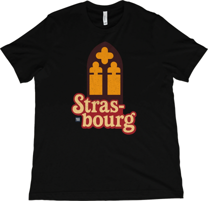 T-Shirt Black / XS Strasbourg France T-Shirt