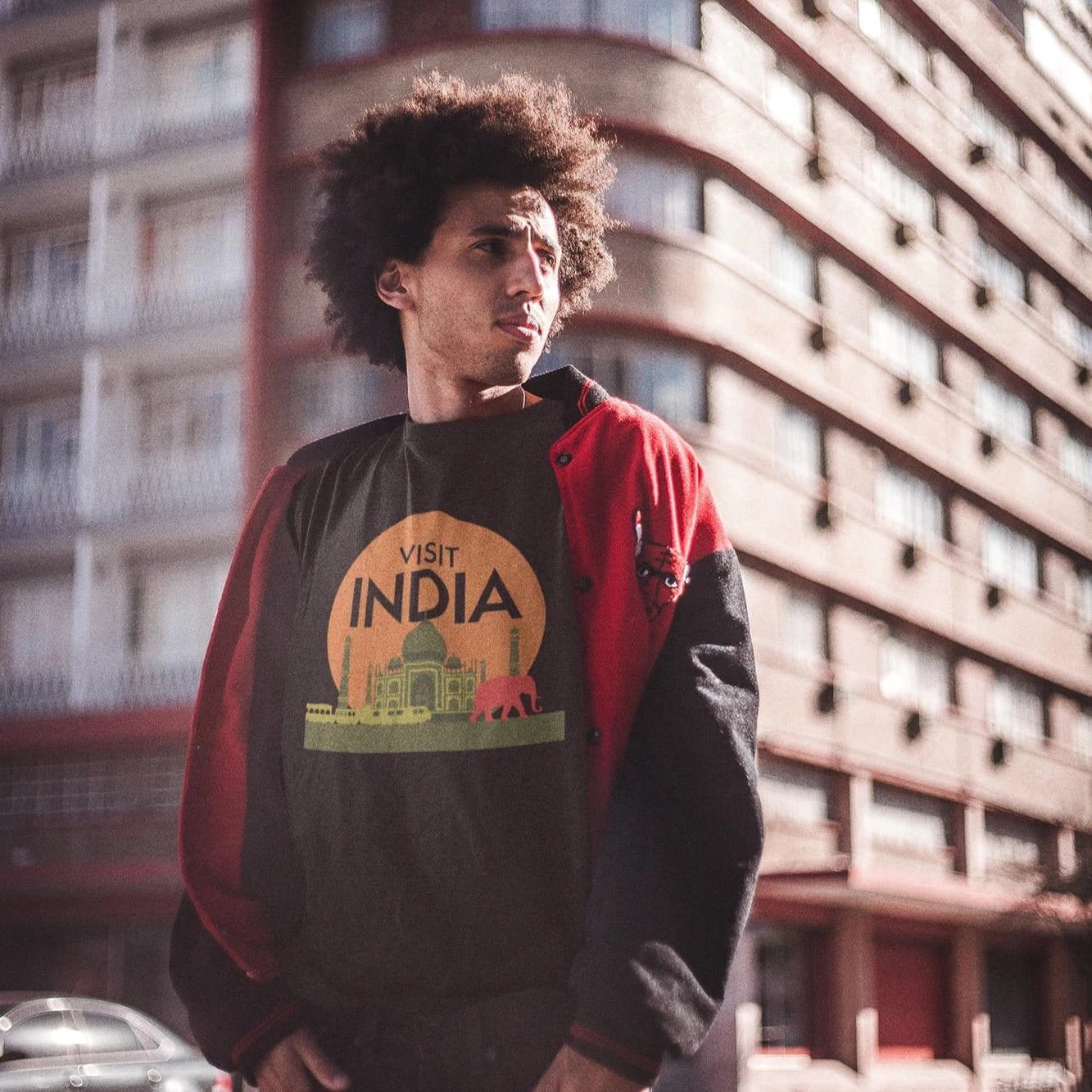 T-Shirt Black / XS Visit India T-Shirt