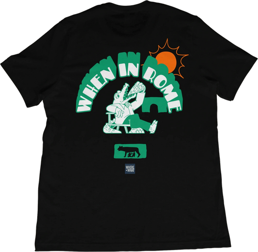 T-Shirt Black / XS When in Rome T-Shirt