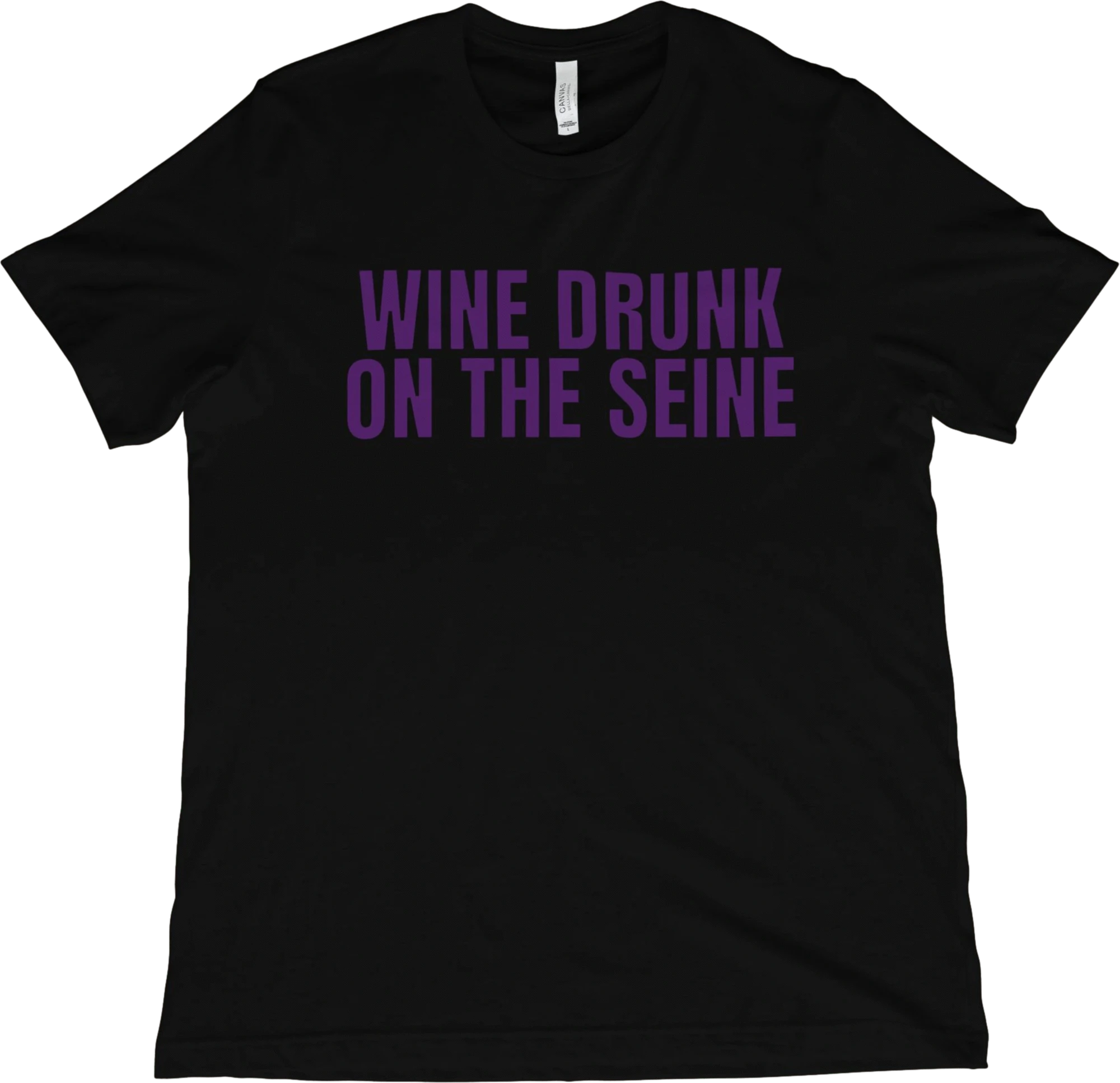 T-Shirt Black / XS Wine Drunk on the Seine T-Shirt