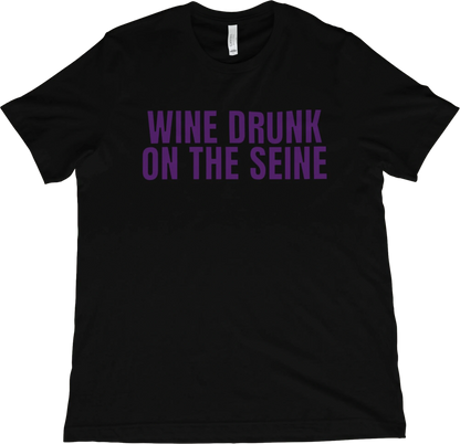 T-Shirt Black / XS Wine Drunk on the Seine T-Shirt