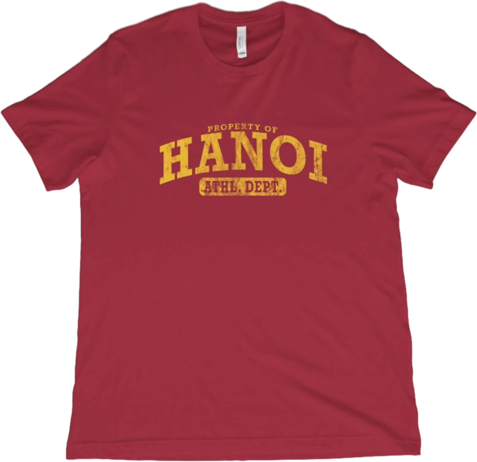 T-Shirt Canvas Red / XS Hanoi Athletic Department T-Shirt