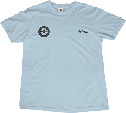T-Shirt Chambray / S Detroit Wheel T-Shirt
