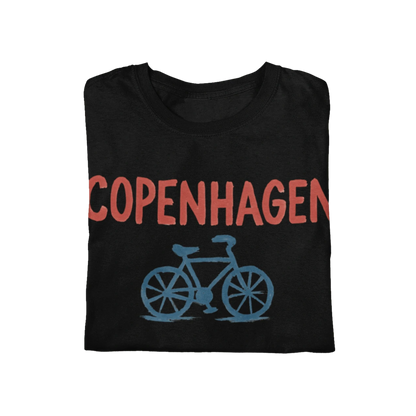 T-Shirt Copenhagen Denmark Bicycle T-Shirt