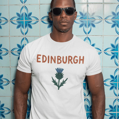 T-Shirt Edinburgh Scotland Thistle T-Shirt