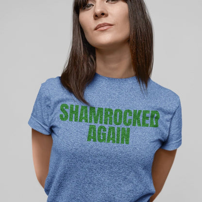 T-Shirt Heather Carolina Blue / XS Shamrocked Again T-Shirt
