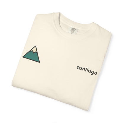 T-Shirt Ivory / S Santiago Chile Mountains T-Shirt