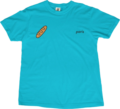 T-Shirt Lagoon Blue / S Paris Baguette T-Shirt