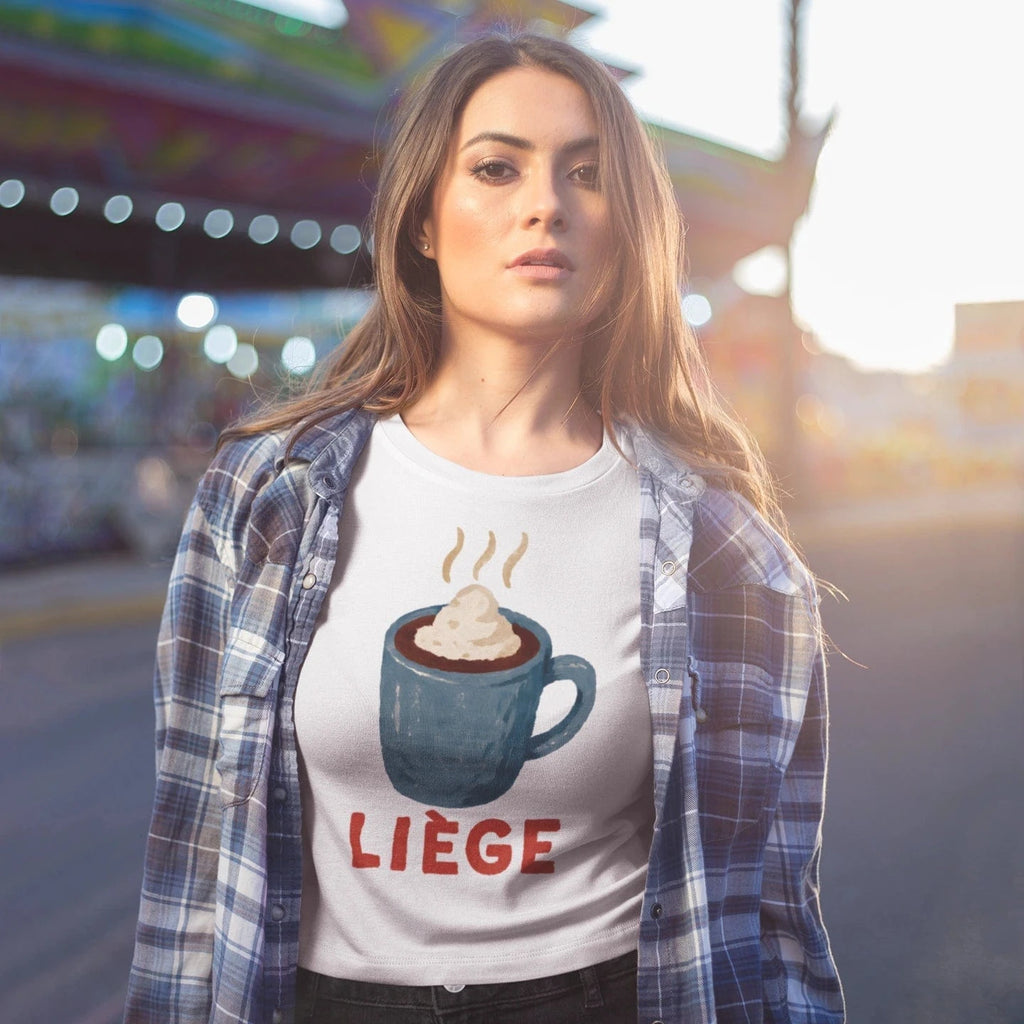 T-Shirt Liege Belgium Hot Chocolate T-Shirt