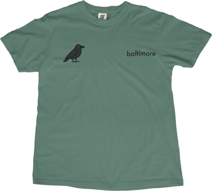 T-Shirt Light Green / S Baltimore Raven T-Shirt