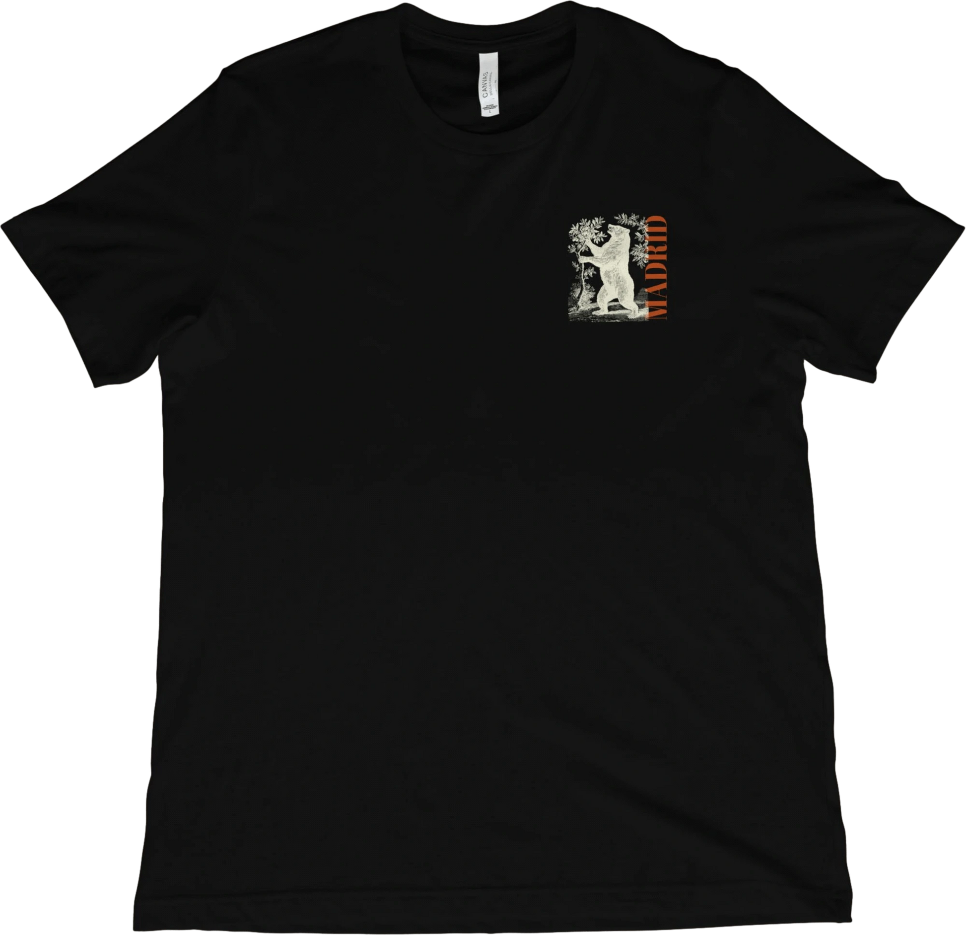 T-Shirt Madrid Spain Bear and Tree T-Shirt