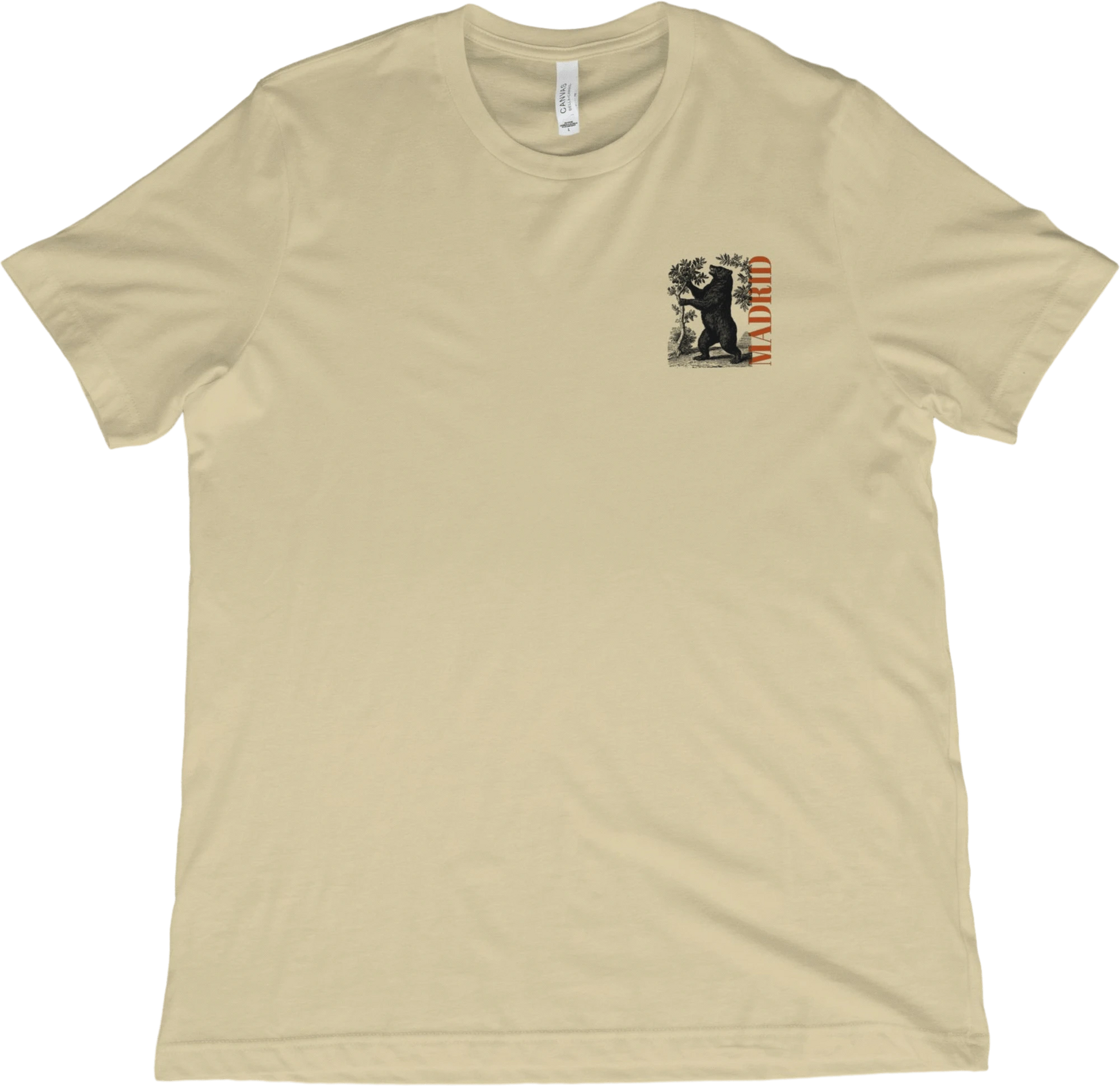T-Shirt Madrid Spain Bear and Tree T-Shirt