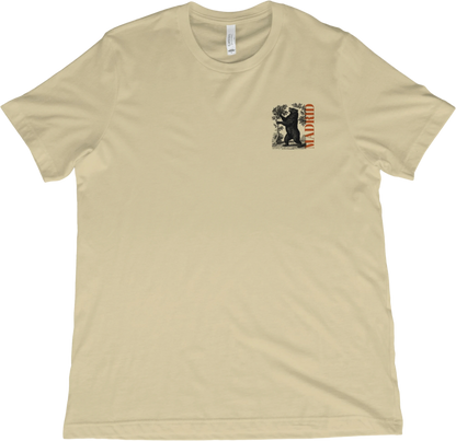 T-Shirt Madrid Spain Bear and Tree T-Shirt