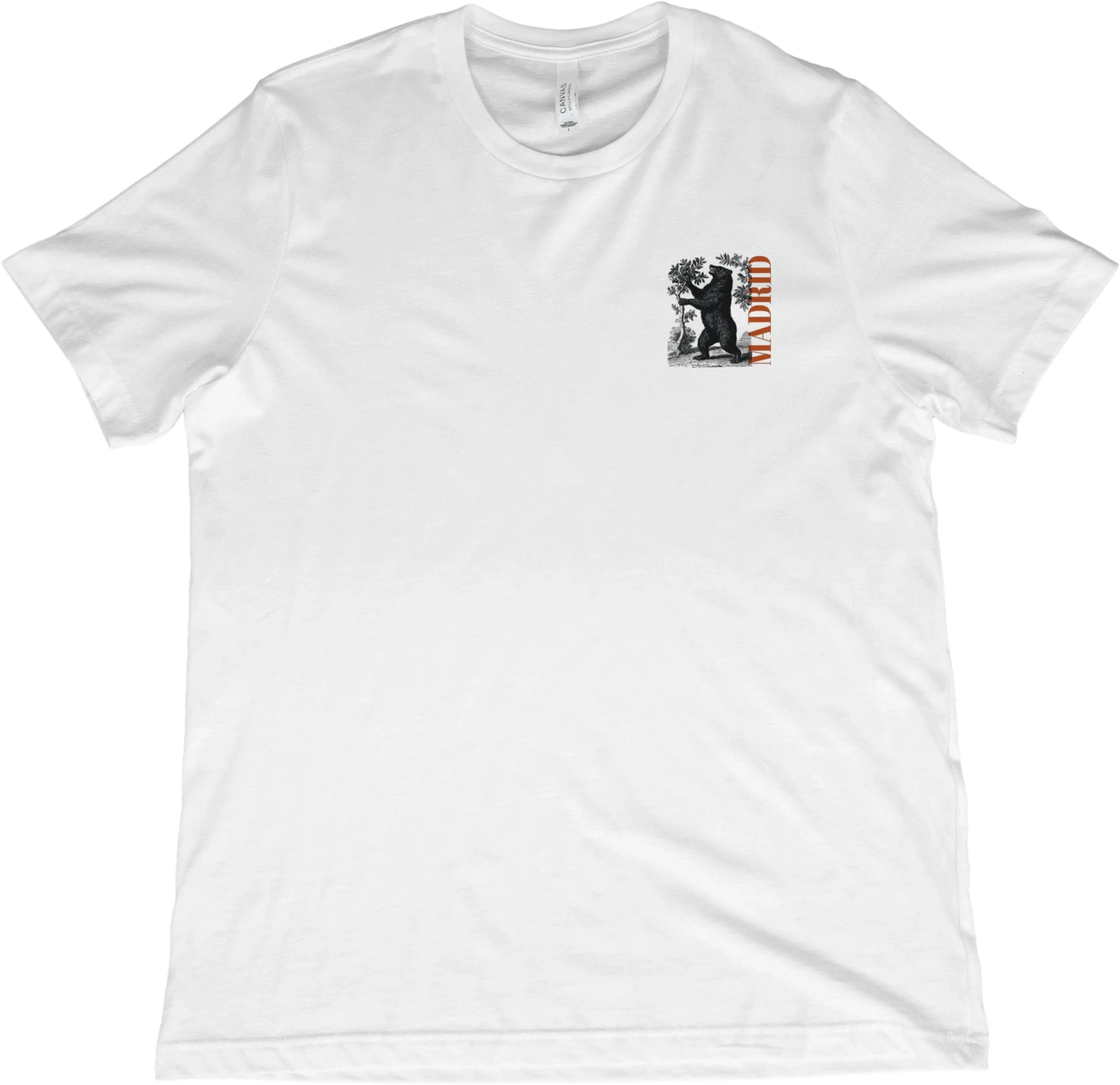 T-Shirt Madrid Spain Bear and Tree T-Shirt