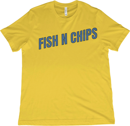T-Shirt Maize Yellow / XS Fish N Chips T-Shirt