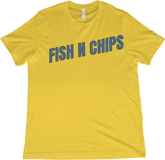 T-Shirt Maize Yellow / XS Fish N Chips T-Shirt