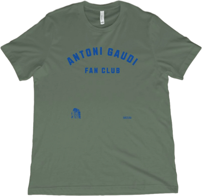 T-Shirt Military Green / XS Antoni Gaudi Fan Club T-Shirt