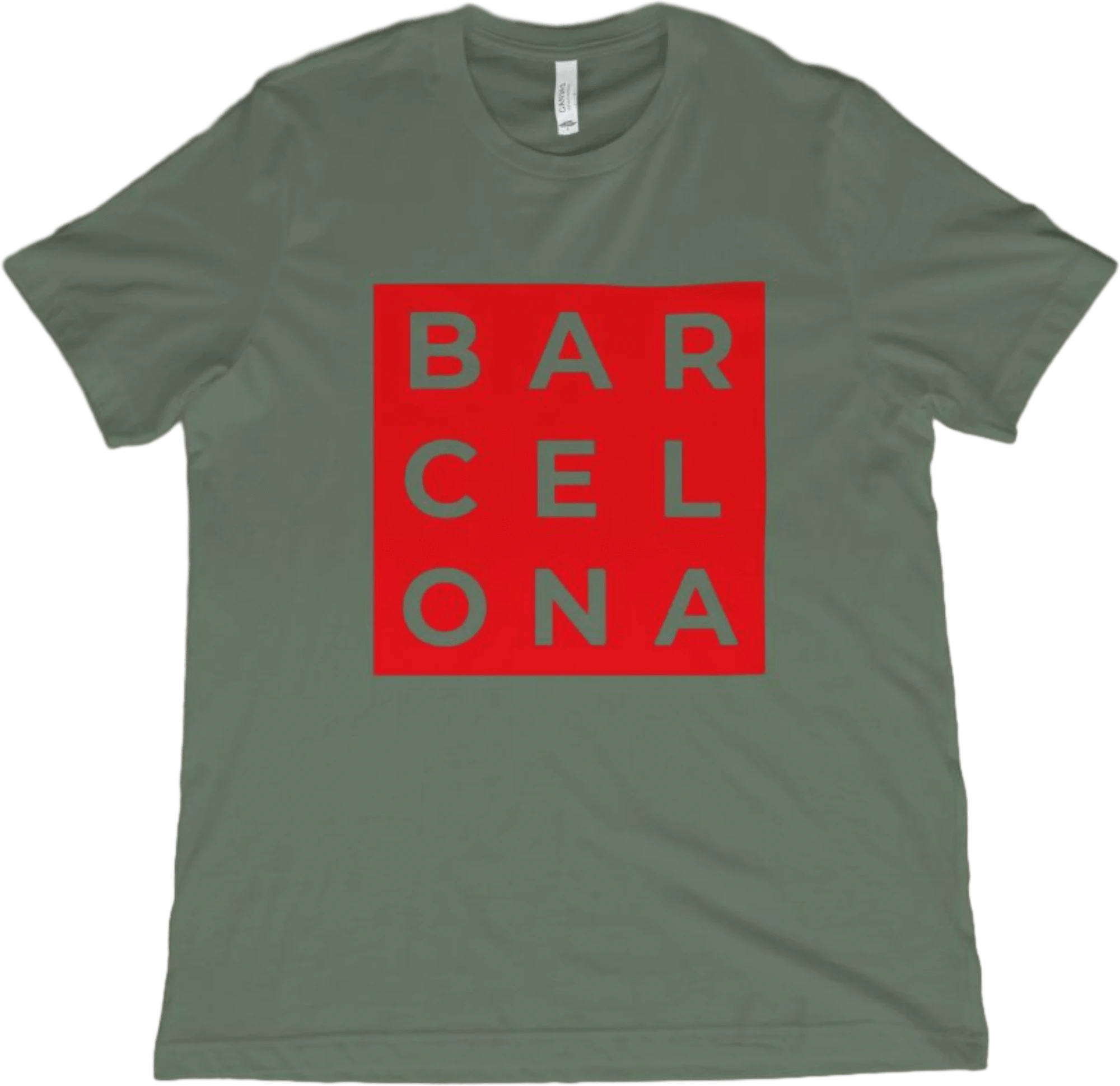 T-Shirt Military Green / XS Barcelona T-Shirt