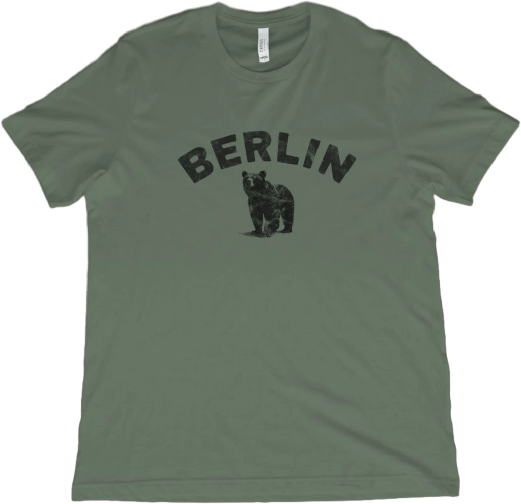 T-Shirt Military Green / XS Berlin Bear T-Shirt