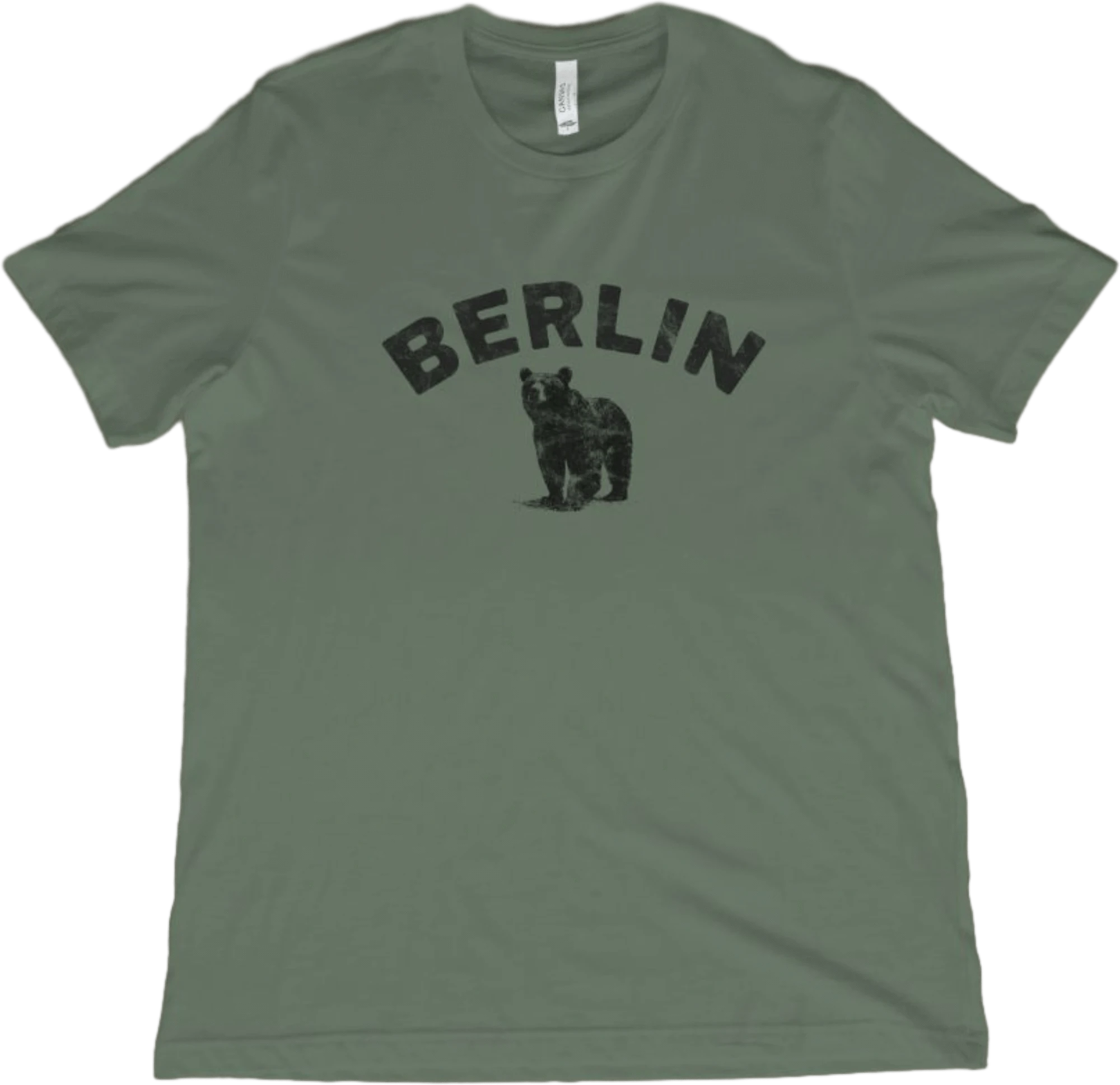 T-Shirt Military Green / XS Berlin Bear T-Shirt