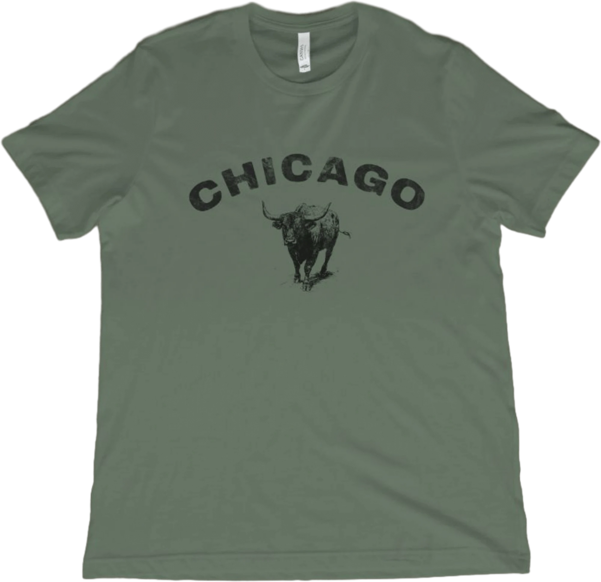 T-Shirt Military Green / XS Chicago Bull T-Shirt