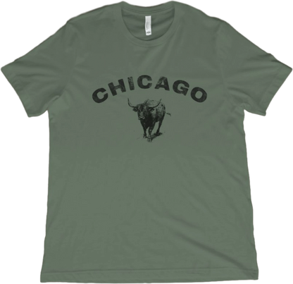 T-Shirt Military Green / XS Chicago Bull T-Shirt