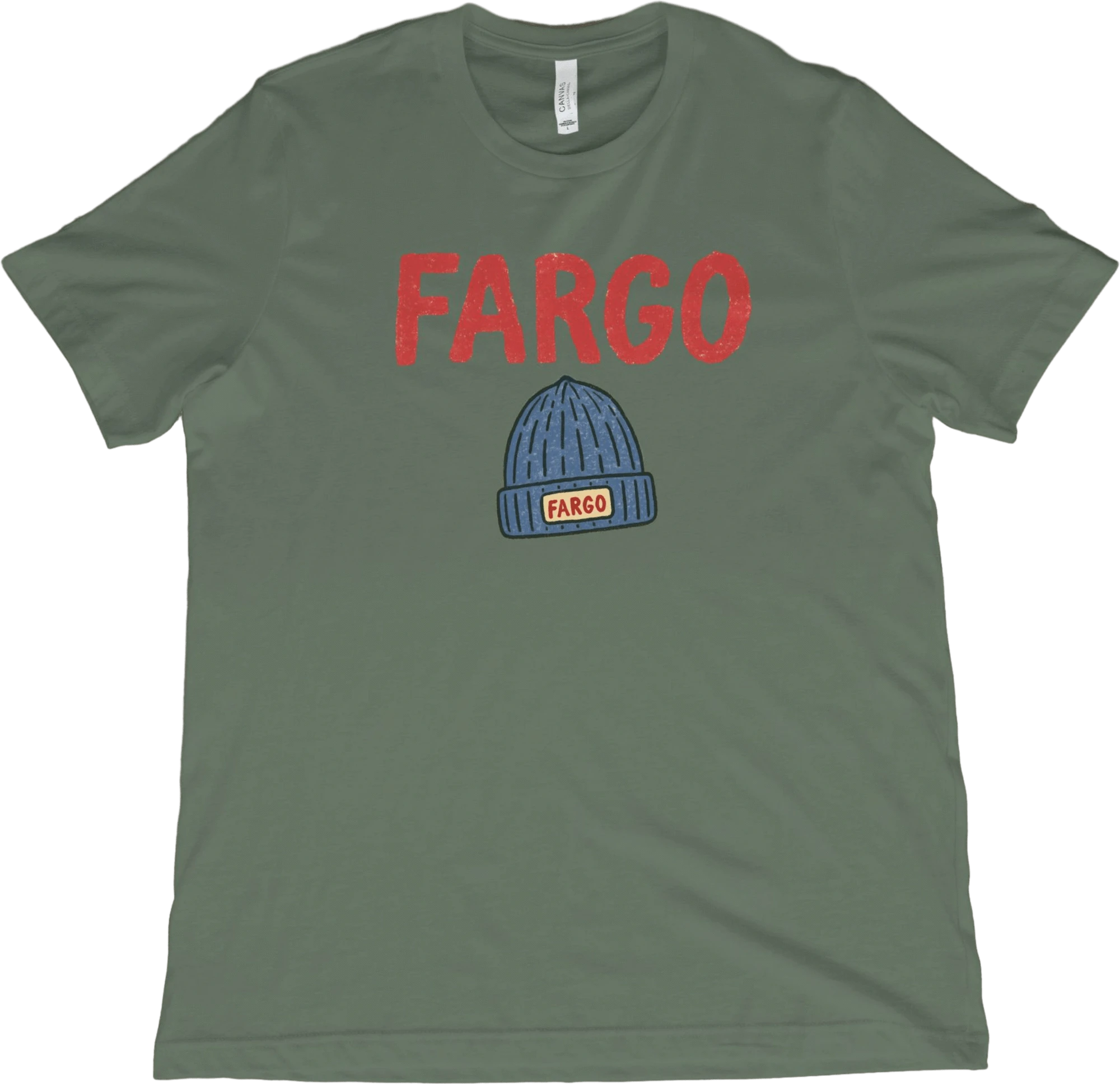 T-Shirt Military Green / XS Fargo Beanie T-Shirt