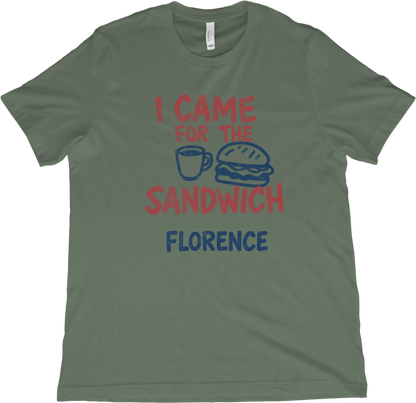 T-Shirt Military Green / XS Florence Sandwich T-Shirt
