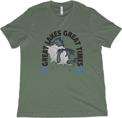 T-Shirt Military Green / XS Great Lakes T-Shirt