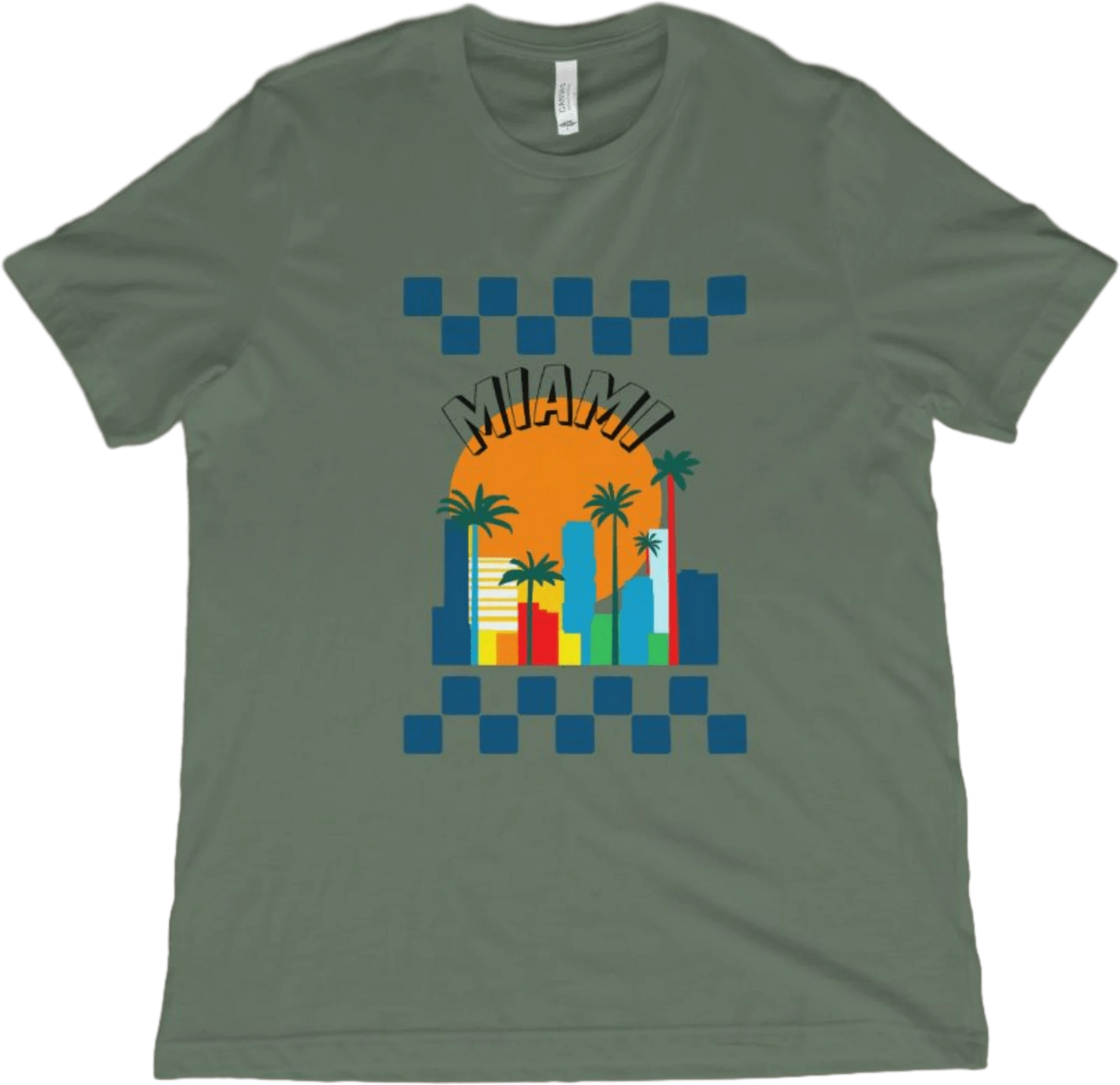 T-Shirt Military Green / XS Miami Beach T-Shirt