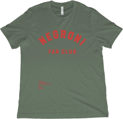 T-Shirt Military Green / XS Negroni Fan Club T-Shirt
