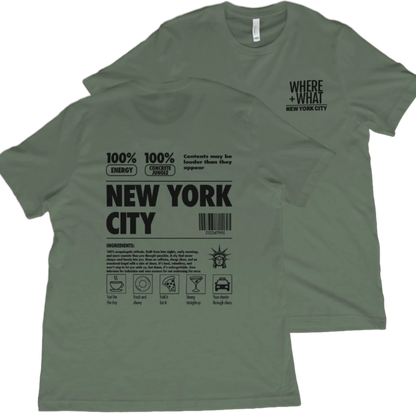 T-Shirt Military Green / XS NYC Definition T-Shirt