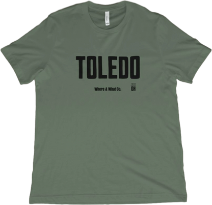 T-Shirt Military Green / XS Toledo OH T-Shirt