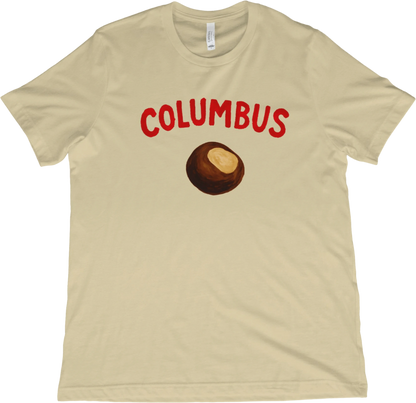 T-Shirt Natural / XS Columbus Buckeye Nut T-Shirt