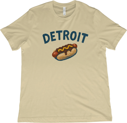 T-Shirt Natural / XS Detroit Coney Dog T-Shirt