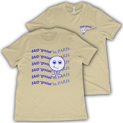T-Shirt Natural / XS Gracias in Paris T-Shirt